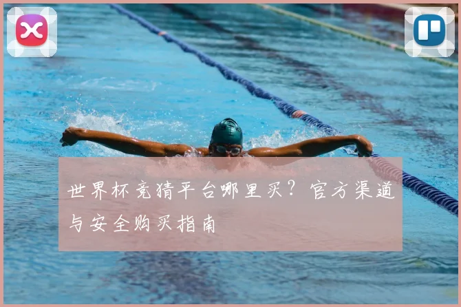 世界杯竞猜平台哪里买?官方渠道与安全购买指南